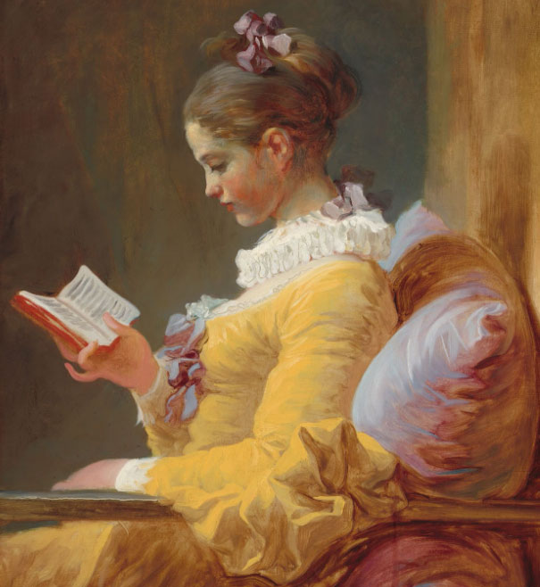 Young Girl Reading